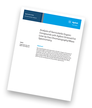 Environmental Applications from Agilent using GC or GC/MS