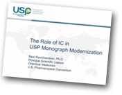 The Role of Ion Chromatography in the USP Monograph Modernization Initiative
